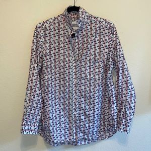 Grayson The Hero bike print shirt M